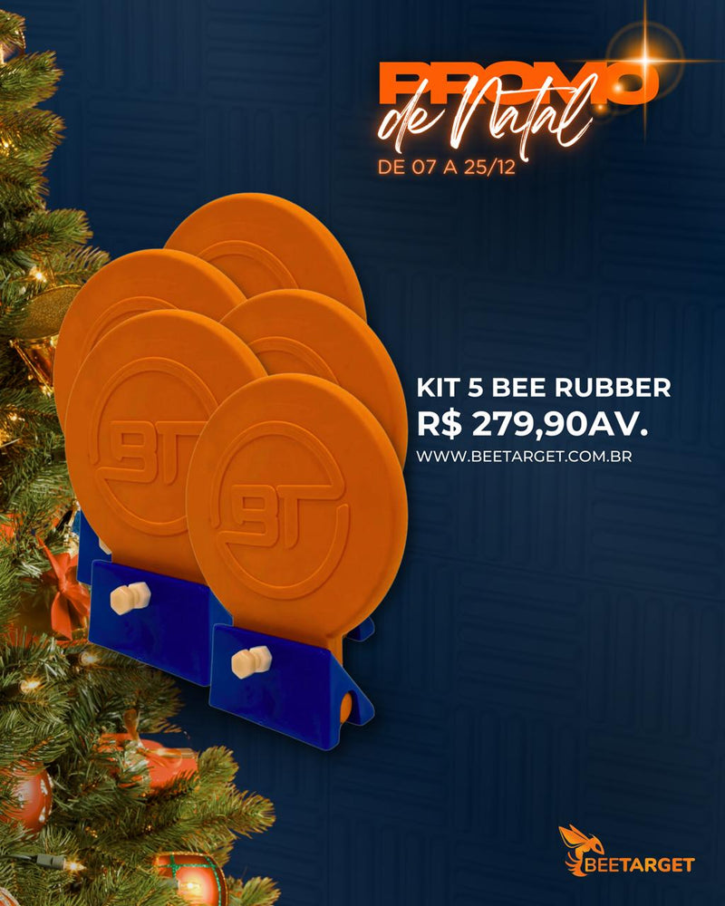 Promo Natal- KIT 5 BEE RUBBER